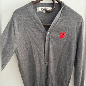 Comme des garçons PLAY cardigan small